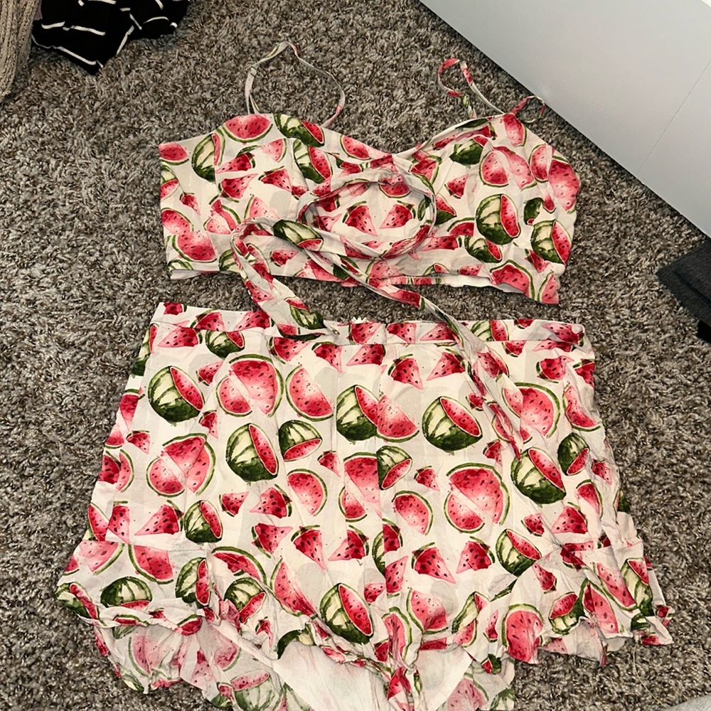 Kittenish Women’s Watermelon Set
